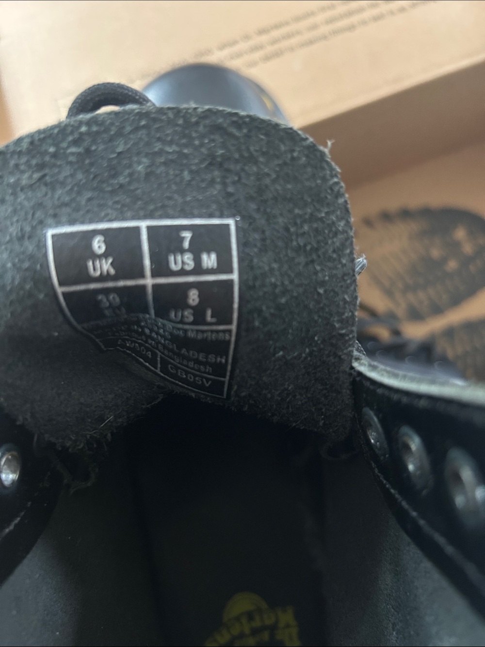 Dr. Martens Unisex Black Smooth 1460 Bex - Picture 6 of 7